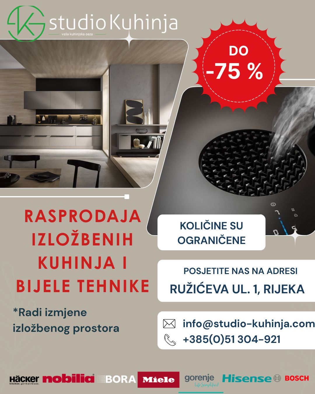 Studio Kuhinja x Rasprodaja